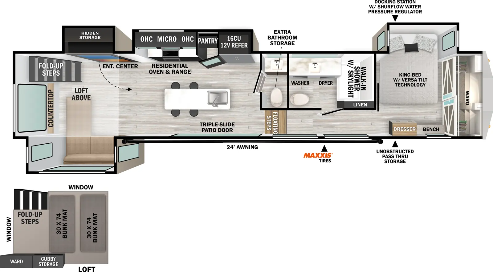 Impression 44STAY Floorplan